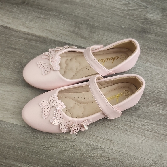 Pink Butterfly Kids Shoes - Picture 4 of 4